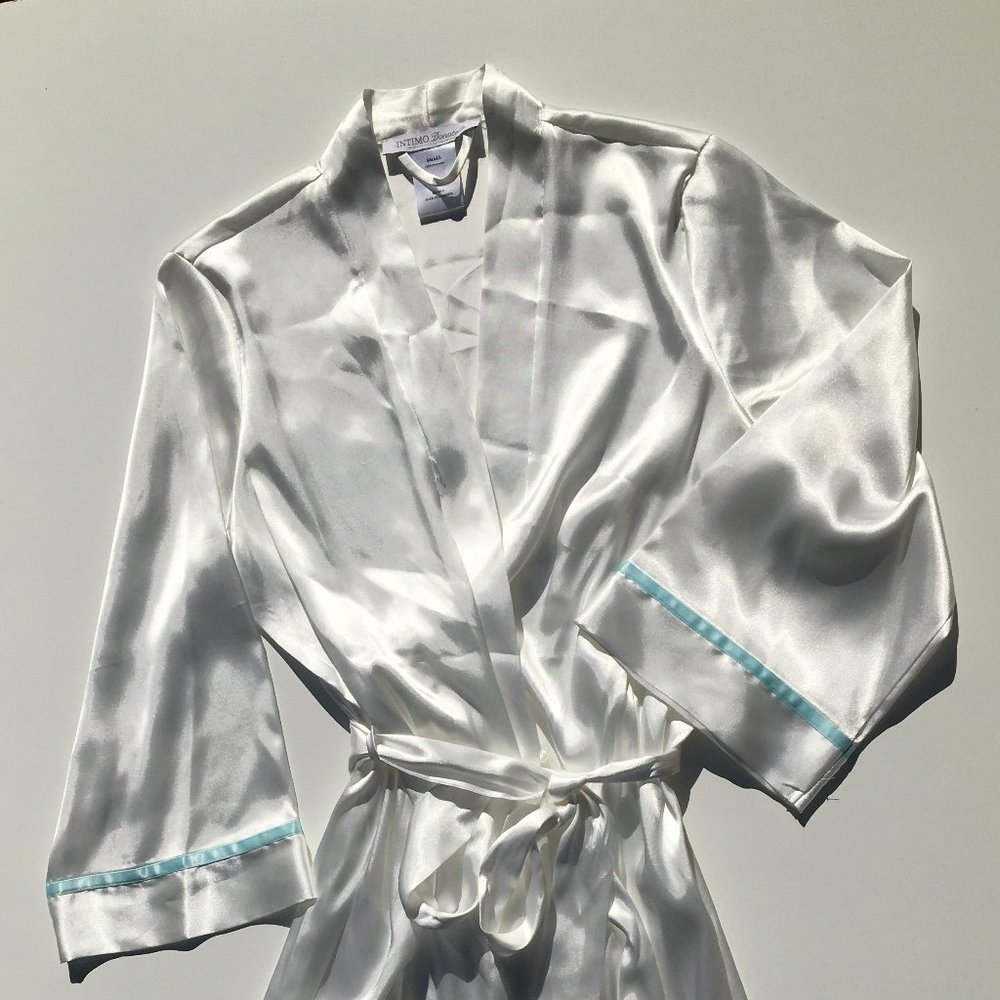 🔥Satin Bridal Wrap Robe😍 - Picture 3 of 9